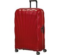 Hartschalen-Trolley SAMSONITE "C-LITE, verschiedene Größen und Farben", Gr. B/H/T: 55cm x 81cm x 34cm 123 l, rot (chili rot), Polypropylen, unifarben, Koffer, mit arretierbarem und versenkbarem Druckk