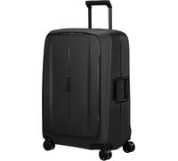 Hartschalen-Trolley SAMSONITE "ESSENS, verschiedene Größen und Farben", Gr. B/H/T: 49cm x 69cm x 30cm 88 l, grau (graphite), Polypropylen, Strukturmuster, Koffer, mit robustem Polypropylen-Gehäuse, mi