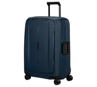 Hartschalen-Trolley SAMSONITE "ESSENS, verschiedene Größen und Farben", Gr. B/H/T: 49cm x 69cm x 30cm 88 l, blau (dunkelblau), Polypropylen, Strukturmuster, Koffer, mit robustem Polypropylen-Gehäuse,