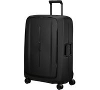 Hartschalen-Trolley SAMSONITE "ESSENS, verschiedene Größen und Farben", Gr. B/H/T: 52cm x 75cm x 33cm 111 l, grau (graphite), Polypropylen, Strukturmuster, Koffer, mit robustem Polypropylen-Gehäuse, m