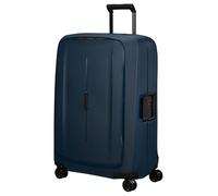 Hartschalen-Trolley SAMSONITE "ESSENS, verschiedene Größen und Farben", Gr. B/H/T: 52cm x 75cm x 33cm 111 l, blau (dunkelblau), Polypropylen, Strukturmuster, Koffer, mit robustem Polypropylen-Gehäuse,