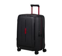 Hartschalen-Trolley SAMSONITE "ESSENS ZIP", Gr. B/H/T: 40cm x 55cm x 23cm 50 l, schwarz (rot), Polypropylen, Koffer, aus Polypropylen, mit Volumenerweiterung (46069653-0) rot