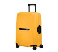 Hartschalen-Trolley SAMSONITE "MAGNUM, verschiedene Größen und Farben", Gr. B/H/T: 48cm x 69cm x 30cm 82 l, gelb (sommergelb), Polypropylen, unifarben, Koffer, mit arretierbarem und versenkbarem Druck