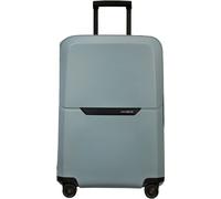 Hartschalen-Trolley SAMSONITE "MAGNUM, verschiedene Größen und Farben", Gr. B/H/T: 48cm x 69cm x 30cm 82 l, blau (ice blau), Polypropylen, unifarben, Koffer, Reisekoffer Trolley Aufgabegepäck TSA-Zahl