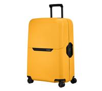 Hartschalen-Trolley SAMSONITE "MAGNUM, verschiedene Größen und Farben", Gr. B/H/T: 51cm x 75cm x 32cm 104 l, gelb (sommergelb), Polypropylen, unifarben, Koffer, mit arretierbarem und versenkbarem Druc