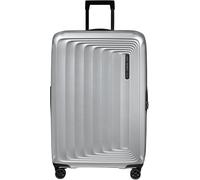 Samsonite Nuon Trolley mit 4 Rollen erweiterbar 81cm + GRATIS HOTELGUTSCHEIN Matt Silver