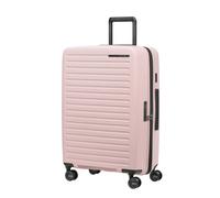 Hartschalen-Trolley SAMSONITE "RESTACKD", Gr. B/H/T: 46cm x 68cm x 26cm 71 l, rosa (rose), Polypropylen, Koffer, mit fester Trennwand und verstellbaren Packgurten (72874504-0) rose