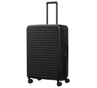Hartschalen-Trolley SAMSONITE "RESTACKD, verschiedene Größen und Farben", Gr. B/H/T: 51cm x 75cm x 29cm 99 l, schwarz, Polypropylen, unifarben, Koffer, Reisekoffer mit TSA Schloss Volumenerweiterung P