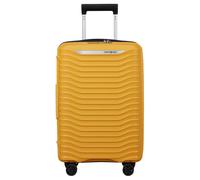 Hartschalen-Trolley SAMSONITE "UPSCAPE, verschiedene Größen und Farben", Damen, Gr. B/H/T: 35cm x 55cm x 25cm 39 l, gelb, Polypropylen, Koffer, Handgepäck-Koffer TSA-Zahlenschloss Volumenerweiterung (