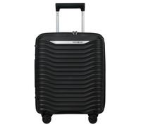 Hartschalen-Trolley SAMSONITE "UPSCAPE, verschiedene Größen und Farben", Damen, Gr. B/H/T: 36cm x 45cm x 20cm 28 l, schwarz, Polypropylen, Koffer, Handgepäck-Koffer TSA-Zahlenschloss Volumenerweiterun