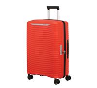 Hartschalen-Trolley SAMSONITE "UPSCAPE, verschiedene Größen und Farben", Gr. B/H/T: 47cm x 68cm x 28cm 75 l, rot (lava), Polypropylen, gestreift, Koffer, mit Volumenerweiterung, mit Tragegriff oben un