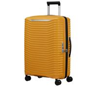 Hartschalen-Trolley SAMSONITE "UPSCAPE, verschiedene Größen und Farben", Gr. B/H/T: 47cm x 68cm x 28cm 75 l, gelb, Polypropylen, gestreift, Koffer, mit Volumenerweiterung, mit Tragegriff oben und seit