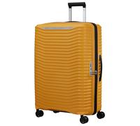 Hartschalen-Trolley SAMSONITE "UPSCAPE, verschiedene Größen und Farben", Gr. B/H/T: 51cm x 75cm x 30cm 104 l, gelb, Polypropylen, gestreift, Koffer, mit Volumenerweiterung, mit Tragegriff oben und sei