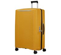 Hartschalen-Trolley SAMSONITE "UPSCAPE, verschiedene Größen und Farben", Gr. B/H/T: 54cm x 81cm x 34cm 133 l, gelb, Polypropylen, gestreift, Koffer, mit Volumenerweiterung, mit Tragegriff oben und sei