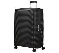 Hartschalen-Trolley SAMSONITE "UPSCAPE, verschiedene Größen und Farben", Gr. B/H/T: 54cm x 81cm x 34cm 133 l, schwarz, Polypropylen, gestreift, Koffer, mit Volumenerweiterung, mit Tragegriff oben und