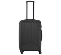 Hartschalen-Trolley TRAVELITE "BALI Reisekoffer Hartschale", Gr. B/H/T: 45cm x 67cm x 26cm 65 l, schwarz, ABS, unifarben, Basic, Koffer, TSA-Schloss - robustes Reisegepäck (50429366-0) schwarz