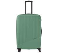 Travelite 4-Rad Hartschalenkoffer groß 96 Liter, Gepäck Serie Bali: ABS Hartschalen Trolley mit TSA Kombinationsschloss, 77 cm
