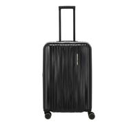 Hartschalen-Trolley TRAVELITE "BARBARA NOVELTY Reisekoffer Hartschale", Damen, Gr. B/H/T: 43cm x 65cm x 27cm 68 l, schwarz, Polycarbonat, unifarben, Koffer, Volumenerweiterung - stilvolles Reisegepäck