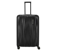 Hartschalen-Trolley TRAVELITE "BARBARA NOVELTY Reisekoffer Hartschale", Damen, Gr. B/H/T: 49cm x 75cm x 31cm 104 l, schwarz, Polycarbonat, unifarben, Koffer, Volumenerweiterung - stilvolles Reisegepäc