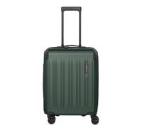 Hartschalen-Trolley TRAVELITE "DYNAMIIC, verschiedene Größen und Farben", Damen, Gr. B/H/T: 40cm x 55cm x 23cm 43 l, grün, ABS, unifarben mit Farbeinsätzen, Koffer, Hartschalen-Koffer auch in XL ABS V