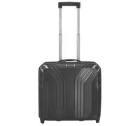 Hartschalen-Trolley TRAVELITE "ELVAA Business-Trolley", Herren, Gr. B/H/T: 44cm x 42cm x 23cm 30 l, schwarz, Polypropylen, unifarben, Koffer Hartschalen-Trolley, Reisegepäck Handgepäck-Koffer Trolley-
