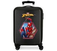 Hartschalenkabinenkoffer 55 cm Spiderman Geo Schwarz