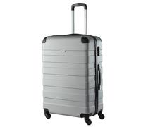 Hartschalenkoffer Essential Größe XL x silber x