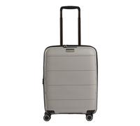 Hartschalenkoffer Größe S, Handgepäck geeignet, 55 cm, Straw+ Serie x beige x