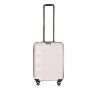 Hartschalenkoffer Größe S, Handgepäck geeignet, 55 cm, Straw+ Serie x rose x