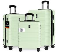 Hartschalenkoffer New York Set 3-tlg Pastellgrün Rollen 360º ABS