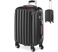 Hartschalenkoffer Rollen 360º Handgepäck Schwarz ABS