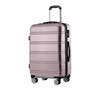 Hartschalenkoffer roségold Kunststoff B/H/L: ca. 37x57x23 cm