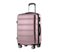 Hartschalenkoffer roségold Kunststoff B/H/L: ca. 45x66x26 cm