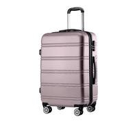 Hartschalenkoffer roségold Kunststoff B/H/L: ca. 52x76x30 cm