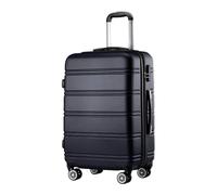 Hartschalenkoffer schwarz Kunststoff B/H/L: ca. 52x76x30 cm