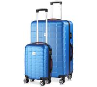 Hartschalenkoffer-Set 2-tlg Exopack Blau ABS