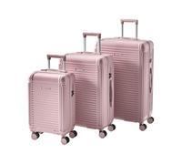 Hartschalenkoffer Set 3-teilig Kunststoff rosa mit TSA Schloss Myntis