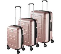 Hartschalenkofferset Brice 3-tlg., TSA-Schloss - roségold 35.00 x 52.00 x 75.00 cm