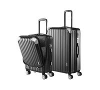 Hartschalenkofferset Business, 2er-Set x schwarz x