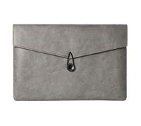 HaruYo 11/11.6/12/13/13.3/14/15.6 Zoll Laptop Sleeve Laptophülle, Laptoptasche, Wasserdicht, Stoßfest, Kratzfest, Eleganz, für MacBook/Surface Book/ThinkPad/Acer/Asus/Dell/HP [11-15.6 Zoll ] Grau