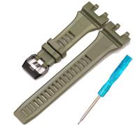 Harz-Armband Kompatibel mit Casio GBA900 GBA-900 Uhrenarmband Herren Sport Wasserdichter Gummi Ersatz Armbanduhr Zubehör (Military Green)