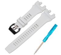 Harz-Armband Kompatibel mit Casio GBA900 GBA-900 Uhrenarmband Herren Sport Wasserdichter Gummi Ersatz Armbanduhr Zubehör (White)
