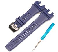 Harz-Armband Kompatibel mit Casio GBA900 GBA-900 Uhrenarmband Herren Sport Wasserdichter Gummi Ersatz Armbanduhr Zubehör (Dark Blue)