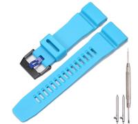 Harz Ersatz Uhrenarmband kompatibel mit Casio GA-2200 GA2200 GA2000 GA-2000 Herren Sport Gummi Uhrenzubehör (Matte blue)