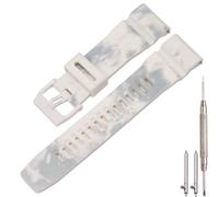 Harz Ersatz Uhrenarmband kompatibel mit Casio GA-2200 GA2200 GA2000 GA-2000 Herren Sport Gummi Uhrenzubehör (Camouflage white)