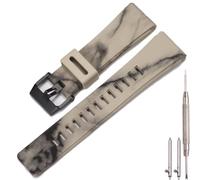 Harz Ersatz Uhrenarmband kompatibel mit Casio GA-2200 GA2200 GA2000 GA-2000 Herren Sport Gummi Uhrenzubehör (Camouflage khaki)