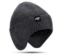 HASAGEI Wintermütze mit Fleecefutter Atmungsaktiv Strickmütze Winter Thermo Mütze Weich Sportmütze Skimütze für Herren und Damen Outdoor