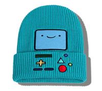 Hasdnker Strickmützen Hüte Mützen Caps Beanie Mütze Beanie Herrenmode, Adventure Time-Stickerei, Strickmütze, Winter, Warme Outdoor-Sportmütze, Weiche Beanie-Mütze Für Männer Und Frauen, Lässig, Grün