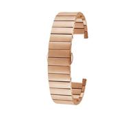 HASGTFM 4-farbiges gekerbtes Edelstahlarmband, passend for GC YA1332 1333 1335, 20 x 12 mm, 22 x 14 mm, 16 x 10 mm, Armband for Herren und Damen, ein modifiziertes Armband(Rose Gold,22.14mm)