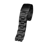 HASGTFM Metall Edelstahl Armband Armband Fit for Swatch YGS749G YCS Yas YGS IRONY Keramik Männer Frauen Uhr Kette Riemen 17mm 19mm 21mm(SWQ-20black,19mm)
